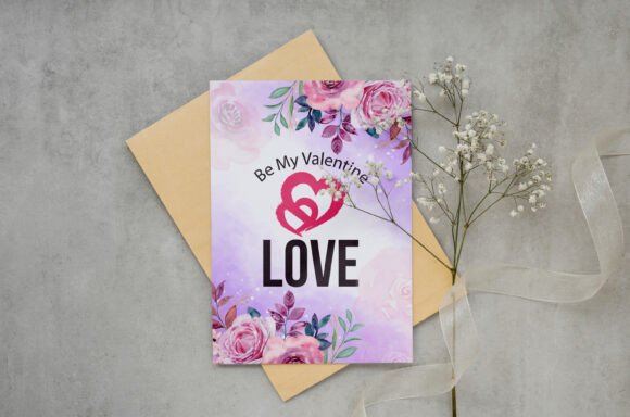 Download Valentine Celebration Poster Romantic Cute Love Card - Poster Collection