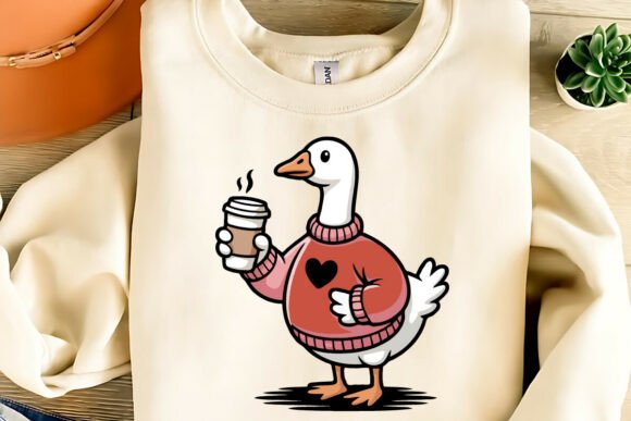 Download Cute Valentine Goose Clipart PNG,SVG,EPS - Valentine goose clipart Collection